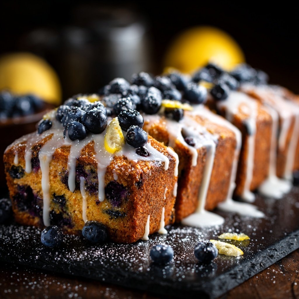 Blueberry Lemon Rustic Loaf