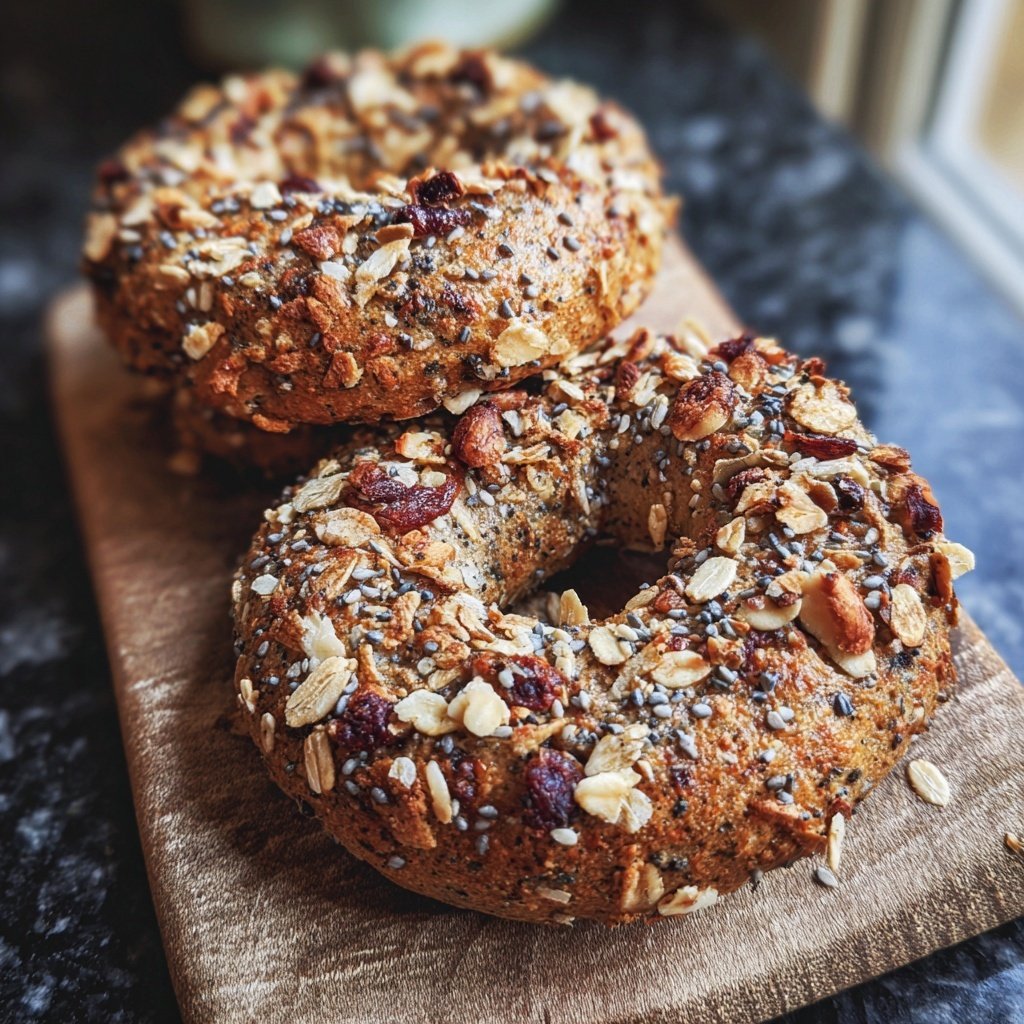 Protein Bagels Without Yeast