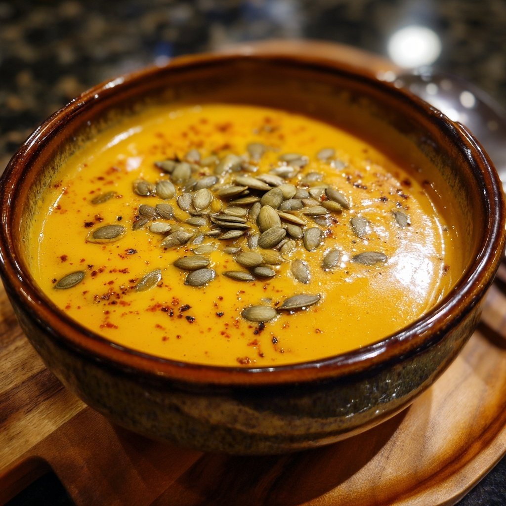 Jamaican Pumpkin Coconut Soup
