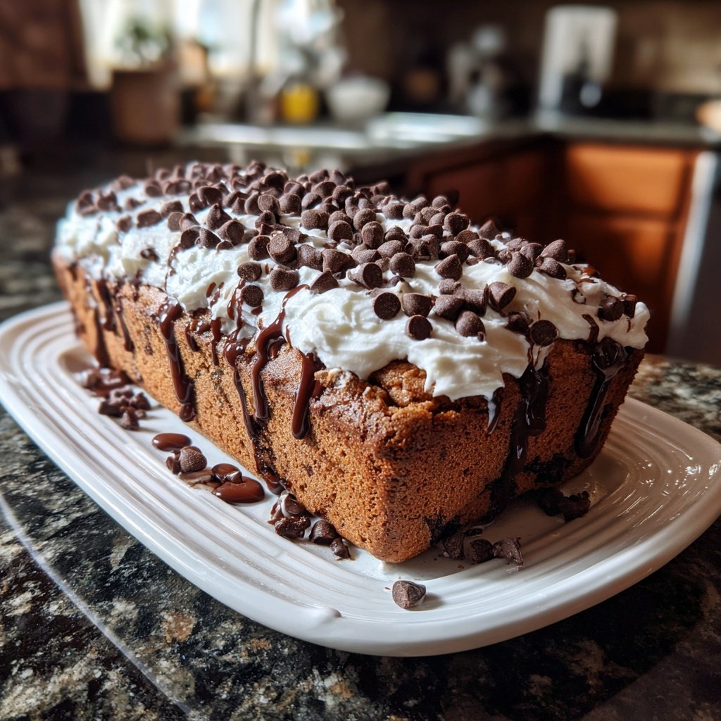 Chocolate Chip Snack Cake With Yogurt