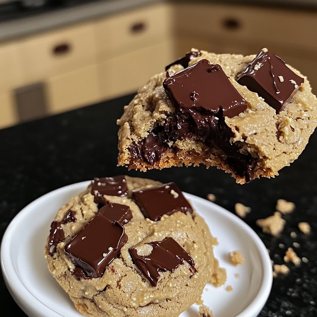 Chocolate Tahini Cookies