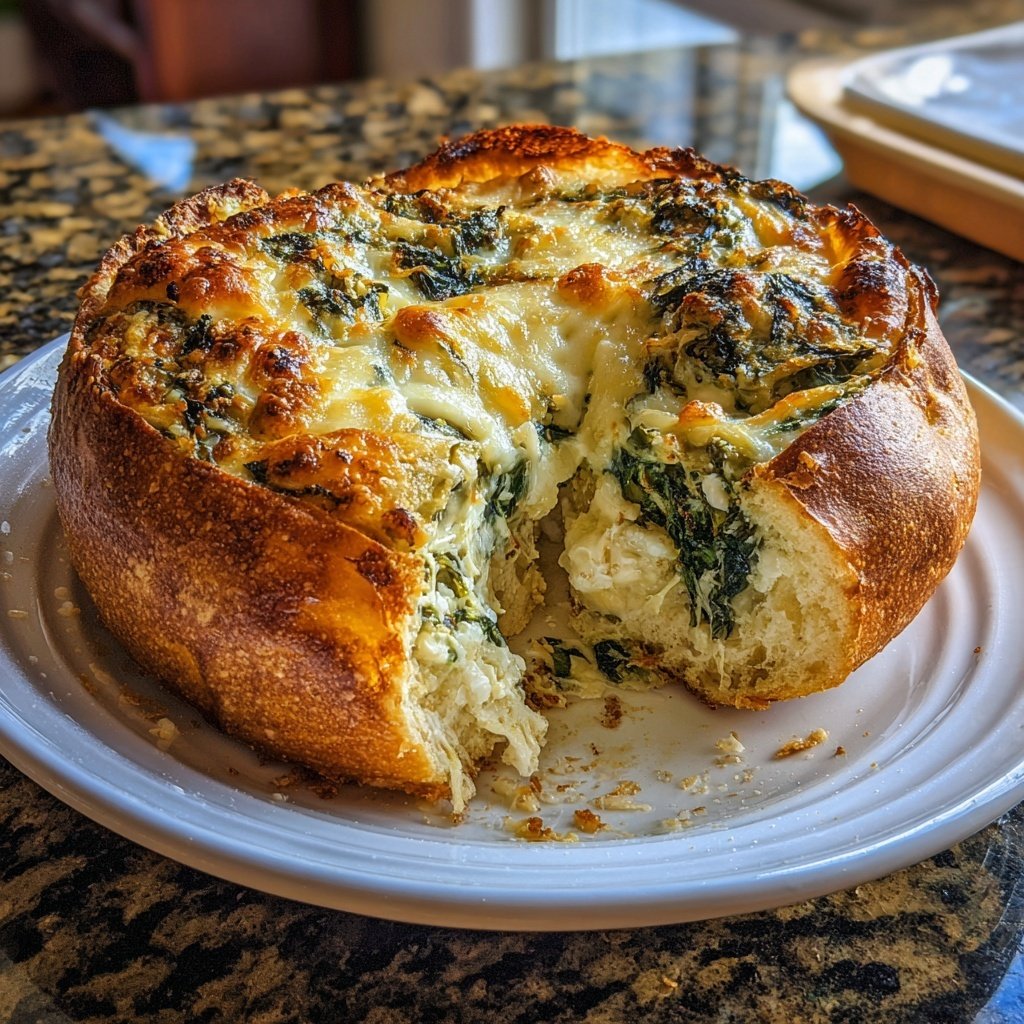 Breakfast Egg And Spinach Bake