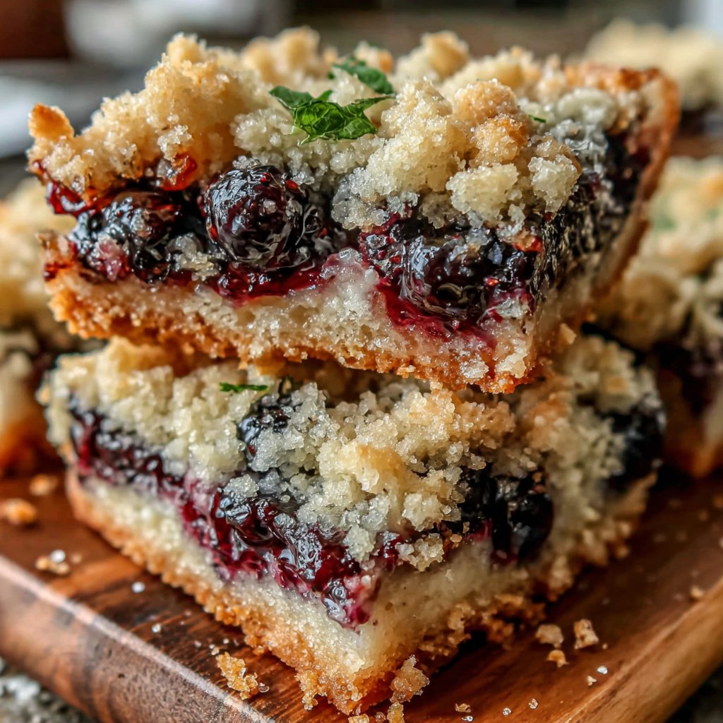 Lemon Blueberry Yogurt Crumb Bars