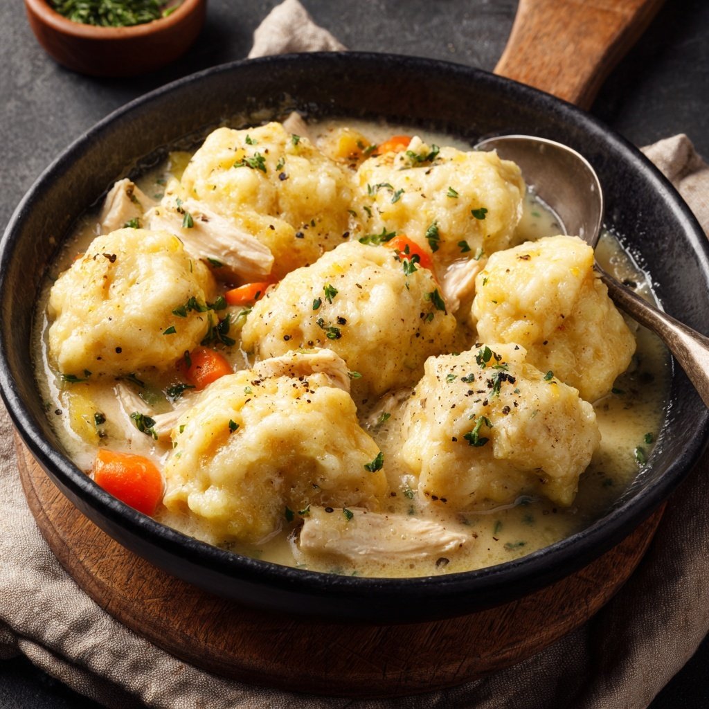 Comfort Food Chicken And Dumplings