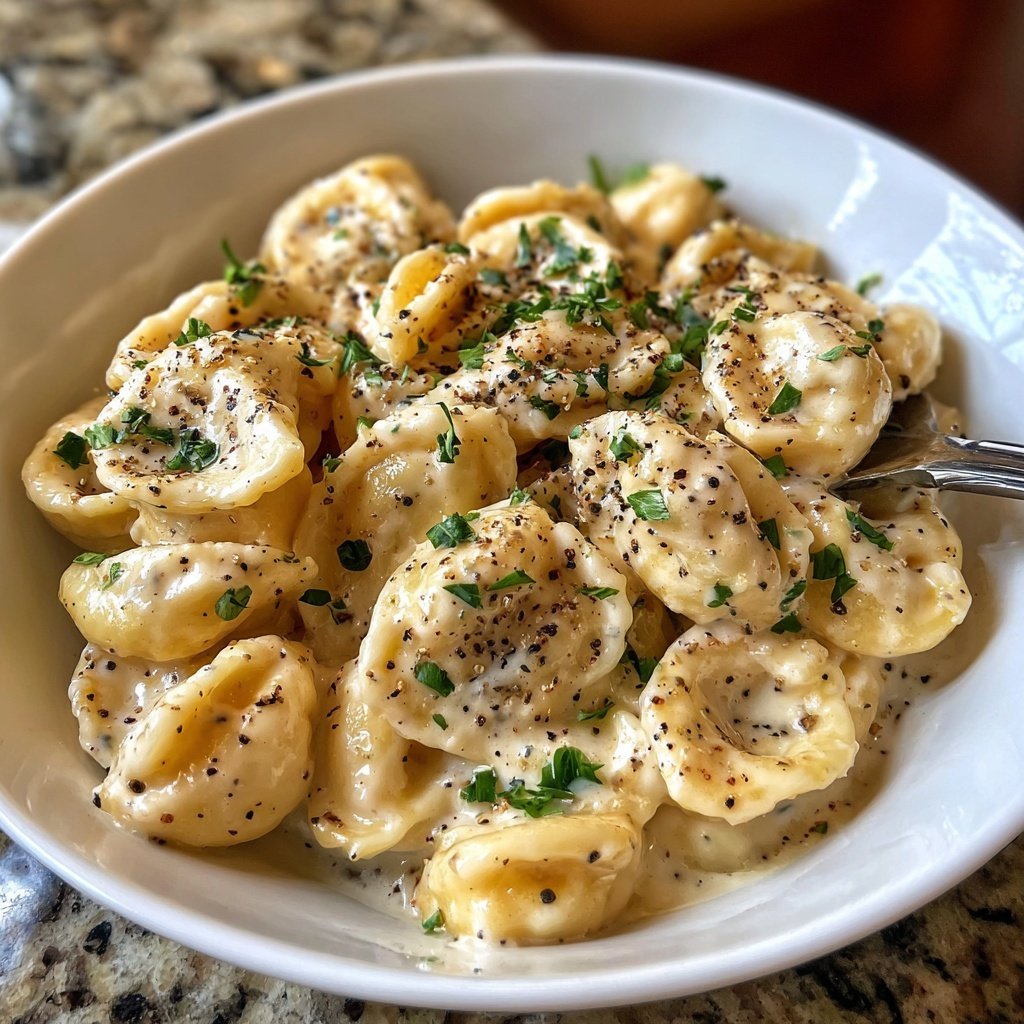 Champagne Cream Pasta with Parmesan